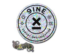 Sticker | 9INE (Glitter) | Paris 2023