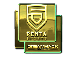 印花 | PENTA Sports（金色）| 2014年 DreamHack 锦标赛