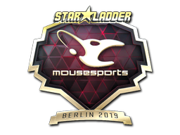 印花 | mousesports（金色）| 2019年柏林锦标赛