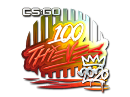 印花 | 100 Thieves（闪亮）| 2020 RMR