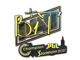 印花 | b1t （全息） | 2021年斯德哥尔摩锦标赛