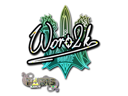 Sticker | Woro2k (Glitter) | Paris 2023