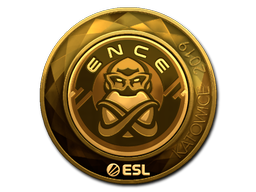 印花 | ENCE（金色）| 2019年卡托维兹锦标赛